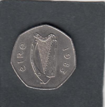 Beschrijving: 50 Pence BIRD 